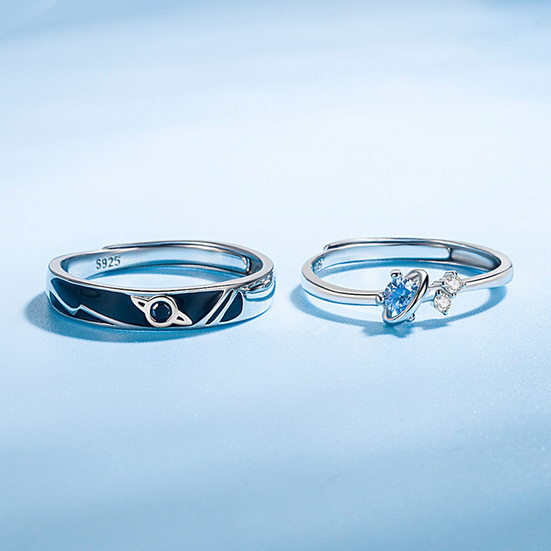 Sterling Silver Couple Rings