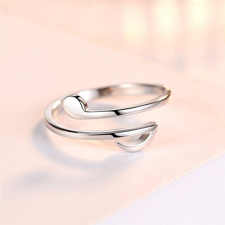 Luxury Jewelry Adjustable Music Rings