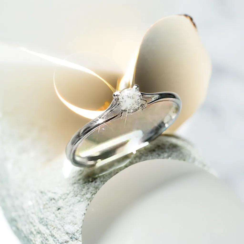 Classic Solitaire Promise Ring