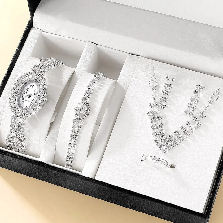 Rhinestone Fashion Jewelry Set