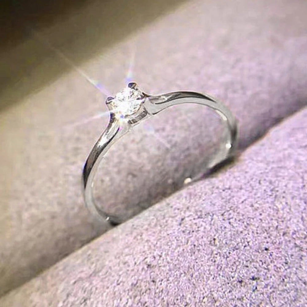 Classic Solitaire Promise Ring