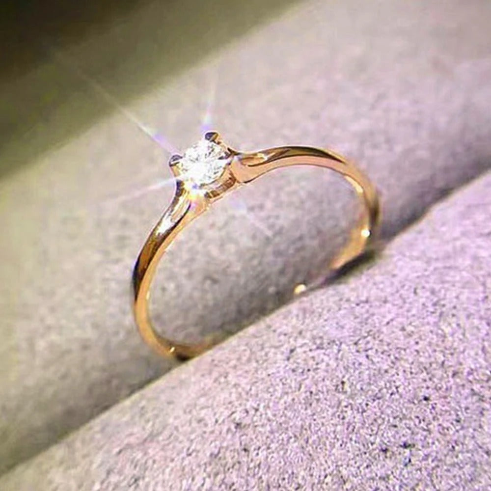 Classic Solitaire Promise Ring