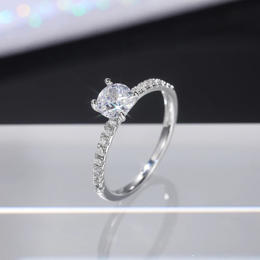 Timeless Zirconia Engagement Rings