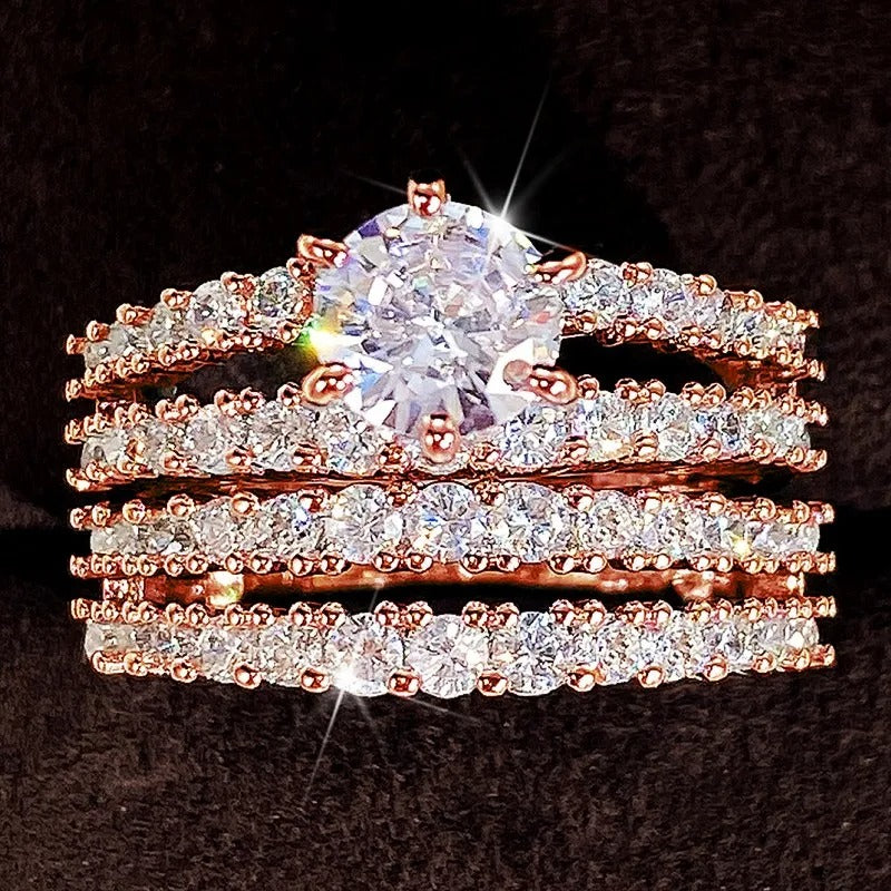 Bling Bling CZ Stone Luxury Rings